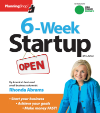 six week startup 4th edition rhonda abrams 1933895640, 1933895772, 9781933895642, 9781933895772