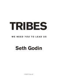 tribes 1st edition seth godin 1591842336, 1440644500, 9781591842330, 9781440644504