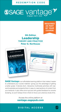 sage vantage leadership theory and practice 9th edition peter g. northouse 1071821172, 1071821164,
