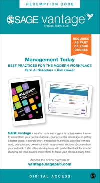 sage vantage management today best practices for the modern workplace 1st edition teresa anne scandura