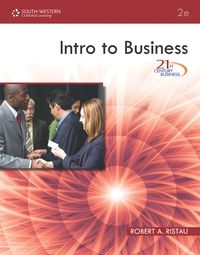 21st century business intro to business 2nd edition robert a ristau 1133467156, 111179233x, 9781133467151,