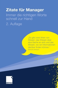 zitate f r manager 2nd edition laura roberts 3834918911, 3834988251, 9783834918918, 9783834988256
