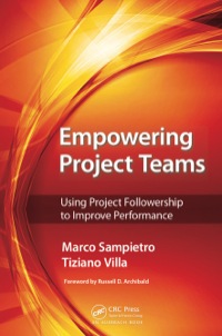 empowering project teams 1st edition marco sampietro, tiziano villa 1482217554, 1482217562, 9781482217551,