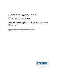 remote work and collaboration 1st edition information resources management association 1522519181,