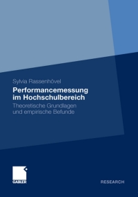 performancemessung im hochschulbereich 1st edition sylvia rassenh?vel 3834923001, 3834987336, 9783834923004,