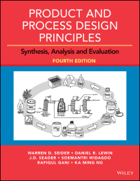 product and process design principles synthesis analysis and evaluation enhanced updated 4th edition warren