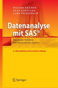 datenanalyse mit sas 2nd edition walter kr?mer, olaf schoffer, lars tschiersch 354073600x, 3540736018,