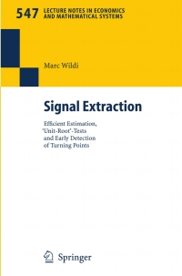 signal extraction 1st edition marc wildi 3540229353, 3540269169, 9783540229353, 9783540269168