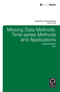 missing data methods 1st edition david m. drukker 1780525265, 1780525273, 9781780525266, 9781780525273