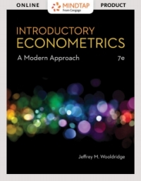 wooldridges  econometrics a modern approach 7th edition wooldridge 1337618527, 1337618519, 9781337618526,