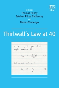 thirlwalls law at 40 1st edition thomas palley, esteban p?rez caldentey, mat?as vernengo 1800881460,