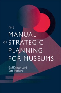 the manual of strategic planning for museums 1st edition lord, gail dexter, markert, kate 0759109699,