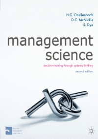 management science 2nd edition hans daellenbach, donald mcnickle, shane dye 0230316476, 1137075120,