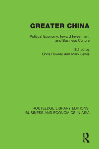 greater china 1st edition author 1138369861, 0429766947, 9781138369863, 9780429766947