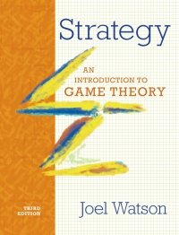 Strategy An Introduction To Game Theory