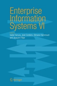 enterprise information systems vi 1st edition isabel seruca, ?jos? cordeiro, ?slimane hammoudi 1402036744,
