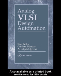 analog vlsi design automation 1st edition sina balkir, g?nhan d?ndar, a. sel?uk ?grenci 0849310903,