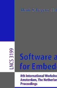 software and compilers for embedded systems 1st edition henk schepers 3540230351, 3540301135, 9783540230359,