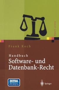 handbuch software und datenbank recht 1st edition frank koch 354000016x, 3642555055, 9783540000167,