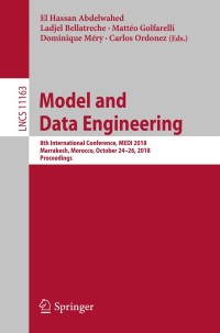 model and data engineering 1st edition author 303000855x, 3030008568, 9783030008550, 9783030008567