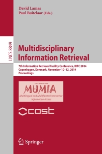 multidisciplinary information retrieval 1st edition author 3319129783, 3319129791, 9783319129785,