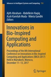 innovations in bio inspired computing and applications 1st edition ajith abraham 3319763539, 3319763547,