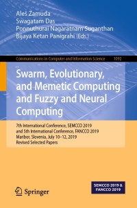 swar evolutionary and memetic computing and fuzzy and neural computing 1st edition author 3030378373,