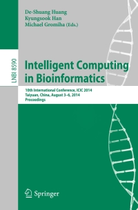 intelligent computing in bioinformatics 1st edition author 3319093290, 3319093304, 9783319093291,