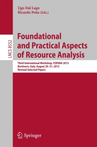 foundational and practical aspects of resource analysis 1st edition author 331912465x, 3319124668,