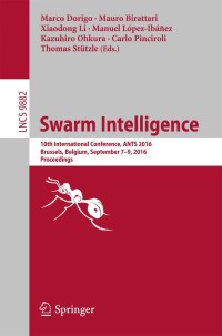 swarm intelligence 1st edition author 3319444263, 3319444271, 9783319444260, 9783319444277
