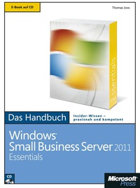 microsoft windows small business server 2011 essentials das handbuch 1st edition thomas joos 3866451482,