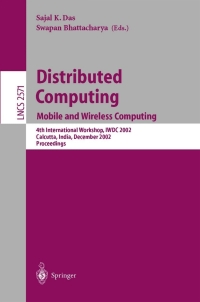 distributed computing 1st edition sajal k. das, swapan bhattacharya 354000355x, 3540363858, 9783540003557,