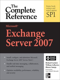 microsoft exchange server 2007 the  reference 2nd edition richard luckett, william lefkovics, bharat suneja