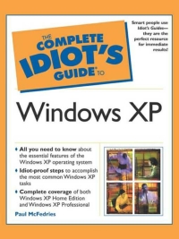 the  idiots guide to microsoft windows xp 1st edition paul mcfedries 0028642325, 0786529792, 9780028642321,