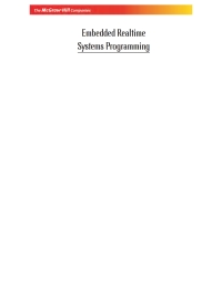 embedded realtime systems programming 1st edition sriram iyer, pankaj gupta 0070482845, 007132318x,