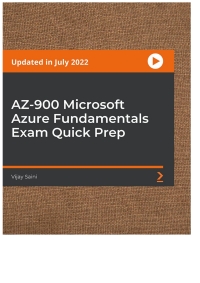 az 900 microsoft azure fundamentals exam quick prep 1st edition vijay saini 1800206178, 1800200420,