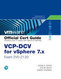 vcp dcv for vsphere 7 x official cert guide 4th edition john a. davis, steve baca, owen thomas 0135898196,