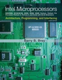 the intel microprocessors 8th edition barry b. brey 0135026458, 0133004422, 9780135026458, 9780133004427