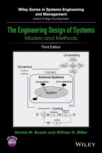 the engineering design of systems models and methods 3rd edition dennis m. buede, william d. miller