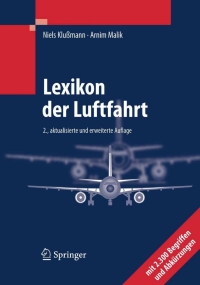 lexikon der luftfahrt 2nd edition niels klu?mann, arnim malik 3540490957, 3540490965, 9783540490951,
