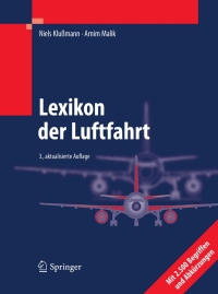 lexikon der luftfahrt 3rd edition niels klu?mann, arnim malik 3642224997, 3642225004, 9783642224997,