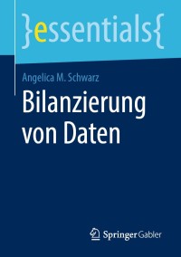 bilanzierung von daten 3rd edition angelica m. schwarz 3658289074, 9783658289072