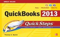 quickbooks 2013 quicksteps 2nd edition thomas a. barich 0071804757, 9780071804752