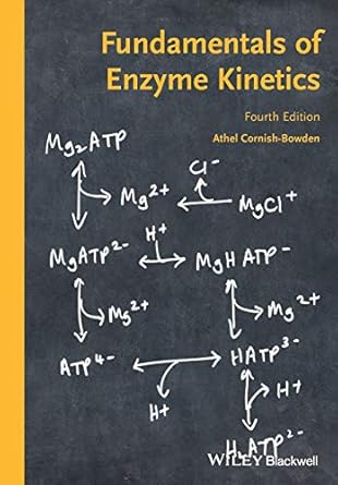fundamentals of enzyme kinetics 1st edition athel cornish bowden 3527330747, 978-3527330744