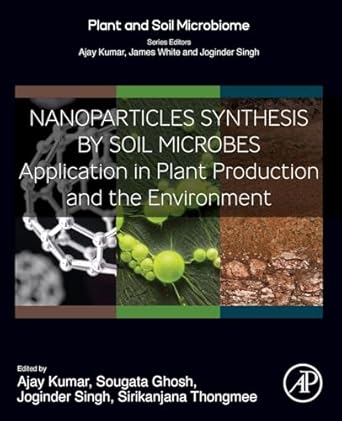 nanoparticles synthesis by soil microbes application in plant production and the environment 1st edition ajay