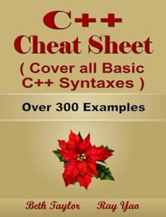 c++ programming cover all essential c++ syntax for beginners quickstart guide c++ most complete syntax cheat