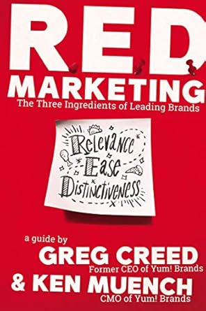 r e d marketing the three ingredients of leading brands 1st edition greg creed ,ken muench b08nhxphnv