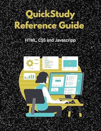 html css and javascript quickstudy reference guide 1st edition bharat parmar b0d3llrdlm