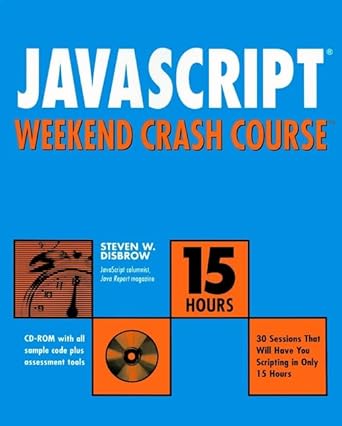 Javascript Weekend Crash Course