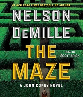 the maze unabridged edition nelson demille ,scott brick 1797122274, 978-1797122274